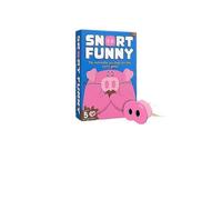 Snort Funny: The Oinkcredible You Laugh You Lose Party Game | 150 Challenge Cards, 5 Pig Snouts & Mud Tokens | Family & Friend Game for Ages 8+, 4-8 P