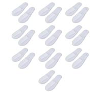 Snorvixre 10 pares de zapatillas antideslizantes de un solo uso para spas de hotel y huéspedes domésticos Cómodo interior para hombres, mujeres y adultos con puntera cerrada, 4 mm ambiental