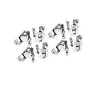 Snorvixre 2/4/6/8 tapones para botellas de vino, clip de acero que ahorra espacio y tapón de silicona para bebidas, cerveza, sabor champán, sellado al vacío, conservador de vino