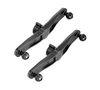 Snorvixre Adaptador de 1 a 2 cabezas de 17 mm con articulación esférica para dos dispositivos simultáneos en coche o escritorio, rótula, adaptador de soporte para teléfono