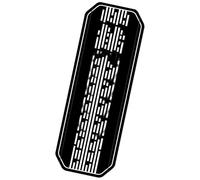 Snorvixre Adhesivo extraíble resistente a arañazos para tubo inferior de bicicleta de montaña, protector de cuadro para portabicicletas, placa de protección para el marco del tubo inferior