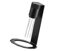 Snorvixre Aguja de espresso ajustable de 0,4 mm, aguja de repuesto, herramienta de distribución de espresso, distribuidor de café con soporte magnético, herramienta para romper los grumos de café