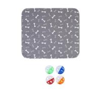 Snorvixre Almohadilla de orina para perros PIPI con 4 bolas de juguete, promueve la vinculación y el aburrimiento en interiores, gatos, compromiso, diversión, actividad, colchoneta para dormir