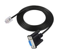 Snorvixre Cable de control de la serie industrial hembra a RJ11/RJ12 6P6C 1,8 m PVC protegido para transmisión de datos estable Cable de comunicación serie industrial