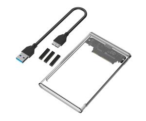 Snorvixre Carcasa Plug Play para 2.0 con velocidad de transferencia de 5 Gbps y carcasa de procesador compatible con la versión USB