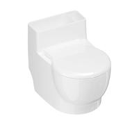 Snorvixre Cenicero colgante creativo, moderno contenedor de cenizas en forma de inodoro con diseño montado en la pared para ahorrar espacio, decoración del hogar, cenicero de pared con tapa