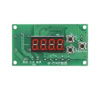 Snorvixre Contador digital LED multiusos, módulo de salida, protección de memoria industrial, 0 - 9999 rangos, uso diario ocasional, controlador de contador de salida de relé