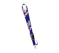 Snorvixre Correa para teléfono móvil de poliéster resistente con patrón vivo de la bandera de Panamá, perfecta para viajeros y entusiastas de la cultura con bandera de Panamá