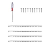 Snorvixre Cortador de pan, herramienta de cocina, accesorios para máquinas de cortar, prácticos utensilios de cocina, adecuados para los entusiastas de la repostería, lazos dentados