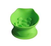 Snorvixre Cuenco de comida lenta para gatos, base antideslizante para gatos y perros pequeños, recipiente para comida apto para lavavajillas, cuenco antideslizante para mascotas pequeñas