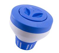 Snorvixre Dispensador de pastillas para piscina flotante con diseño de construcción resistente a la luz solar para un rendimiento duradero Contenedor flotante para migrantes