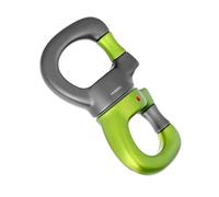 Snorvixre Durabilidad mosquetón de escalada al aire libre con bloqueo automático para deportes y equipos de supervivencia a grandes alturas. Instalación rápida del conector fijo de la rueda