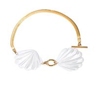 Snorvixre Elegante cadena tobillera con forma de concha para mujer, tobillera de moda, elegante joya para el cuerpo, regalo para mujeres, niñas, pulsera de tobillo, fiesta, joyería para el pie