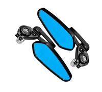 Snorvixre Fácil instalación, cristal de espejo retrovisor resistente a las vibraciones de visión amplia, accesorios, cristal final de manillar, gafas universales para espejo retrovisor