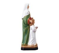 Snorvixre Figura religiosa estatua ornamento madre e hijos figuras sacerdote Ana con escultura de estatua de Mary, regalo para mujeres