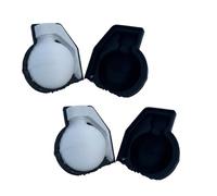 Snorvixre Forma de bola de nieve en forma de granada para una producción rápida y de arena. La construcción de plástico garantiza actividades de diversión al aire libre seguras, festividades