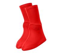 Snorvixre Fundas antideslizantes para zapatos de arena del desierto, para cubrir zapatos, para exteriores, camping en la playa y aventura costera, rojo, talla única