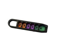 Snorvixre Golf Tees - Medidor de altura ajustable, portátil, adaptaciones de plástico, posicionador, accesorios, herramienta para balanceo uniforme