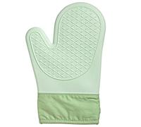 Snorvixre Guante de cocina de silicona flexible, guante protector resistente al calor para platos calientes, horno, microondas, freidoras de aire caliente. Utiliza un guante de horno resistente al