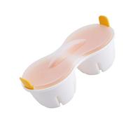 Snorvixre Hervidor de huevos para microondas, cocción rápida al vapor, polipropileno seguro, fácil de usar, olla a presión para personas ocupadas