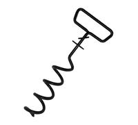 Snorvixre Instalación de estacas de correa para perros en diseño trapezoidal para una fijación segura al suelo en tiendas de campaña y anclajes de seguridad para mascotas para estacas de mascotas