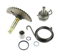 Snorvixre Juego completo de engranajes Kick Start para 50 cc 80 cc piezas de repuesto Kickstarter Gear Group piezas de reparación