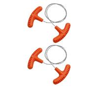 Snorvixre Juego de 2 sierras de mano de alambre de acero pesado para acampar al aire libre, equipo de supervivencia con diseño negro y naranja, cortador de alambre para la preparación de leña