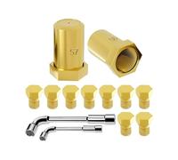 Snorvixre Juego de boquillas de latón de 11 piezas para la conversión de cocinas de gas en propano Incluye herramientas e instrucciones para una fácil instalación Boquillas simples