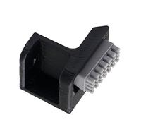 Snorvixre Limpiador de boquillas de impresora, cepillo de limpieza de silicona de grado alimenticio para laboratorio de impresión P1 y mejora la durabilidad del limpiador de laboratorio