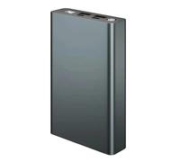 Snorvixre Maletín de carga de batería 21700 con indicador LED, doble tipo C y salida USB, caja de carga de 100 W