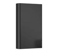 Snorvixre Maletín de carga de batería 21700 con indicador LED, doble tipo C y salida USB, caja de carga de 100 W