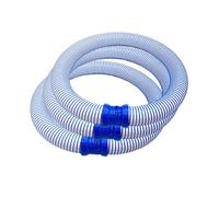 Snorvixre Manguera de limpieza de piscina reforzada de 3 piezas, espirales resistentes a la abrasión, envueltas para robot aspirador automático, aspiradora comercial