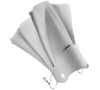 Snorvixre Máscara de protección solar, bordes redondos, cubierta facial, ojos cómodos, dobladillos abiertos, bufandas transpirables, protección solar duradera para deportes al aire libre