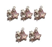 Snorvixre MixMatch Aleaciones Colgantes Perlas Juego de Joyas Resinas Componentes Manualidades para Aduanas Accesorios de Moda Creación Aleaciones Colgantes Cuentas