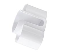 Snorvixre Moderno organizador cosmético de 3 piezas de plástico con aberturas de fácil acceso para el almacenamiento de mesa y cosméticos caja dispensadora de algodón para productos de belleza