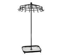 Snorvixre Organizadores de Joyería Multiusos con Función Giratoria Estructura acrílica reforzada con metal Adecuado para la decoración del hogar Al por menor. Use Organizadores de joyas de metal