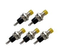 Snorvixre Pack de 20 interruptores de botón de pequeño momento con diseños de sombreros en colores brillantes accesorios para el hogar para placas de circuitos impresos interruptores pulsadores