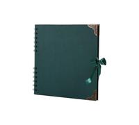 Snorvixre Páginas de papel grueso para álbum de recortes, 30 hojas, 20, 3 x 20, 3 cm, para recuerdos hechos a mano, libro de invitados de boda con cinta para álbum de fotos de bebé