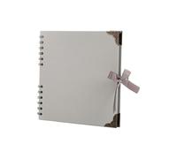 Snorvixre Páginas de papel grueso para álbum de recortes, 30 hojas, 20, 3 x 20, 3 cm, para recuerdos hechos a mano, libro de invitados de boda con cinta para álbum de fotos de bebé