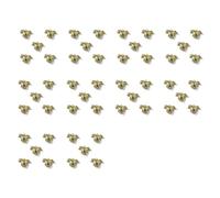 Snorvixre Paquete de 50 colgantes de caballo de aleación para proyectos de manualidades, joyas, proyectos de manualidades, colgantes resistentes, ideal para pulseras, collares, accesorios, tamaño 25 x