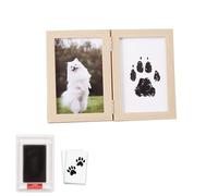 Snorvixre Patas de bebé y mascotas con bloque de impresión seguro y 1 papel de marco de fotos, perfecto para recién nacidos, recuerdos, huella de recién nacidos