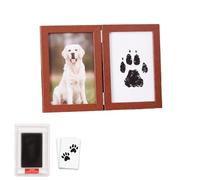 Snorvixre Patas de bebé y mascotas con bloque de impresión seguro y 1 papel de marco de fotos, perfecto para recién nacidos, recuerdos, huella de recién nacidos