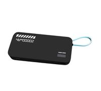 Snorvixre Piel suave impermeable para CP25 20000 mAh Mobile Power 55 W Funda de silicona resistente a los arañazos con cobertura completa