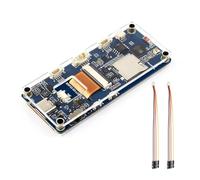 Snorvixre Placa ampliada con pantalla a color de 64 K, botón de arranque programable y placa de desarrollo opcional para múltiples interfaces periféricas