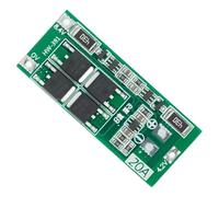 Snorvixre Placa de batería 18650, corriente continua de 20 A con carga equilibrada, PCB PCB para sistemas de gestión de baterías de litio PCB