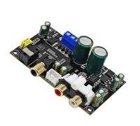 Snorvixre Placa de decodificación de alta fidelidad con chip CS8416 y CS4398, que garantiza detalles de escucha ricos y una transmisión estable