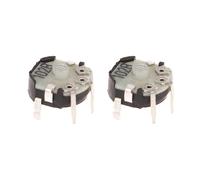 Snorvixre Potenciómetro de ajuste en miniatura con control variable RK08H plástico de un solo giro B1K 0 a 1000 Ω resistencia Radio Player Potenciómetro