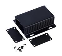 Snorvixre Project Box Power Shell - Carcasa de aluminio resistente para refrigeración (25 x 71 x 80 mm, para una gestión térmica óptima), carcasa de aluminio