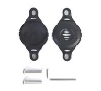 Snorvixre Protección ligera para remolque de bicicleta, resistente a la intemperie, soporte de dispositivo de seguimiento seguro para señales de bicicleta de montaña, maletín estable para accesorios