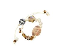 Snorvixre Pulsera de cerámica, resistente al agua y ligera, joya que resalta tu estilo individual, Einheitsgröße, como se describe